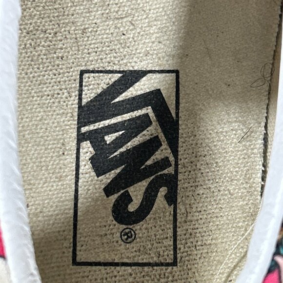 RARE Vans Classic Rose Leopard Animal Print Womens Size 9 Shoes Sneakers Slip-On - Picture 11 of 11